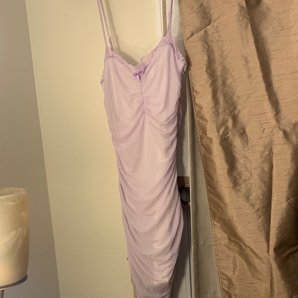 SHEIN Lavender Chemise